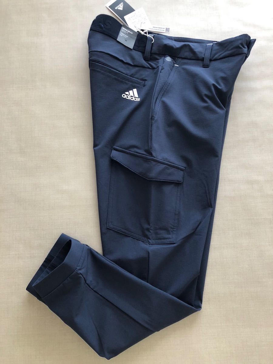 【一部予約!】 GOLF adidas 新品 送料無料 サイドポケット (82 ジョガーパンツ 78cm~