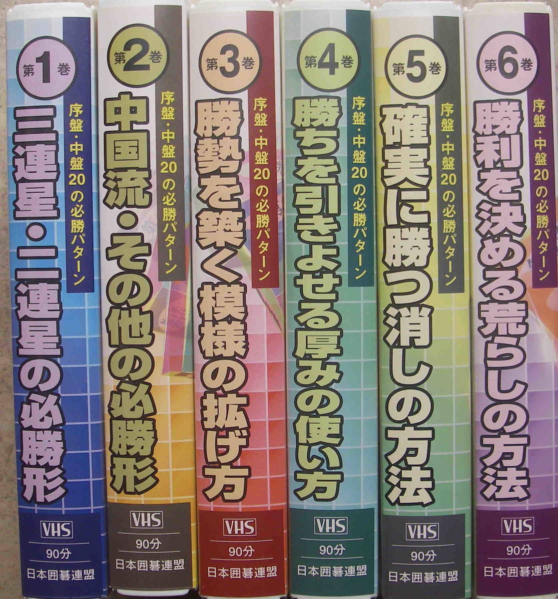  used VHS video *[. record * middle record 20. certainly . pattern all 6 volume ..; hot water river light . Japan Go ream .]