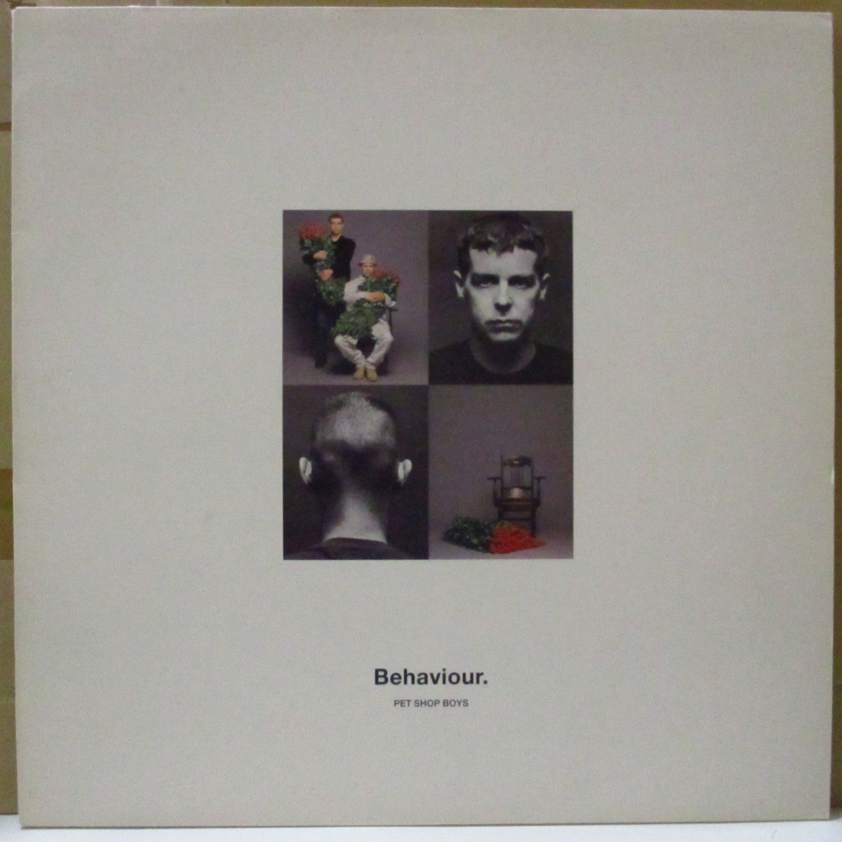 PET SHOP BOYS-Behaviour (UK オリジナル LP+インナー)_画像1