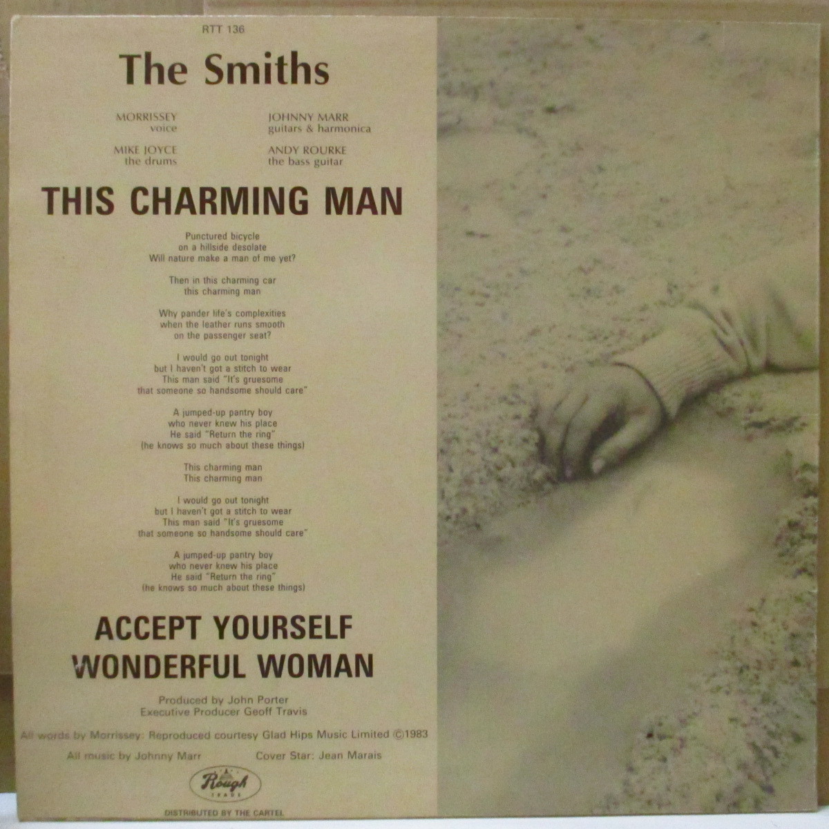 SMITHS， THE-This Charming Man (UK オリジナル「ドームロゴ」 12/バンドロゴ無し光沢_画像2