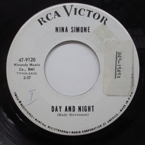 NINA SIMONE-Day And Night (US Promo)_画像1