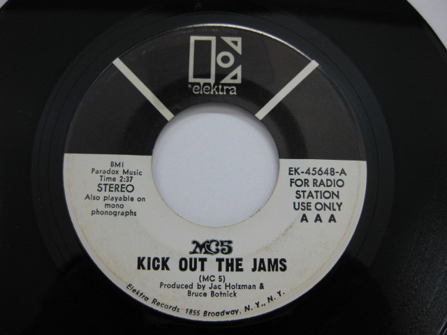MC5-Kick Out The Jams (US Promo)_画像1