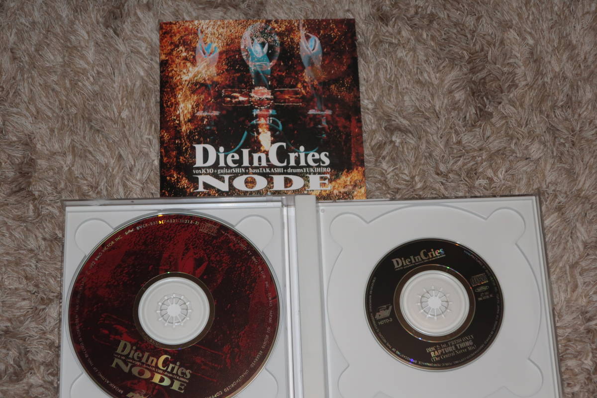 【V系】DIE IN CRIES (ダイ・イン・クライズ)　廃盤・初回2CD「NODE」_画像2
