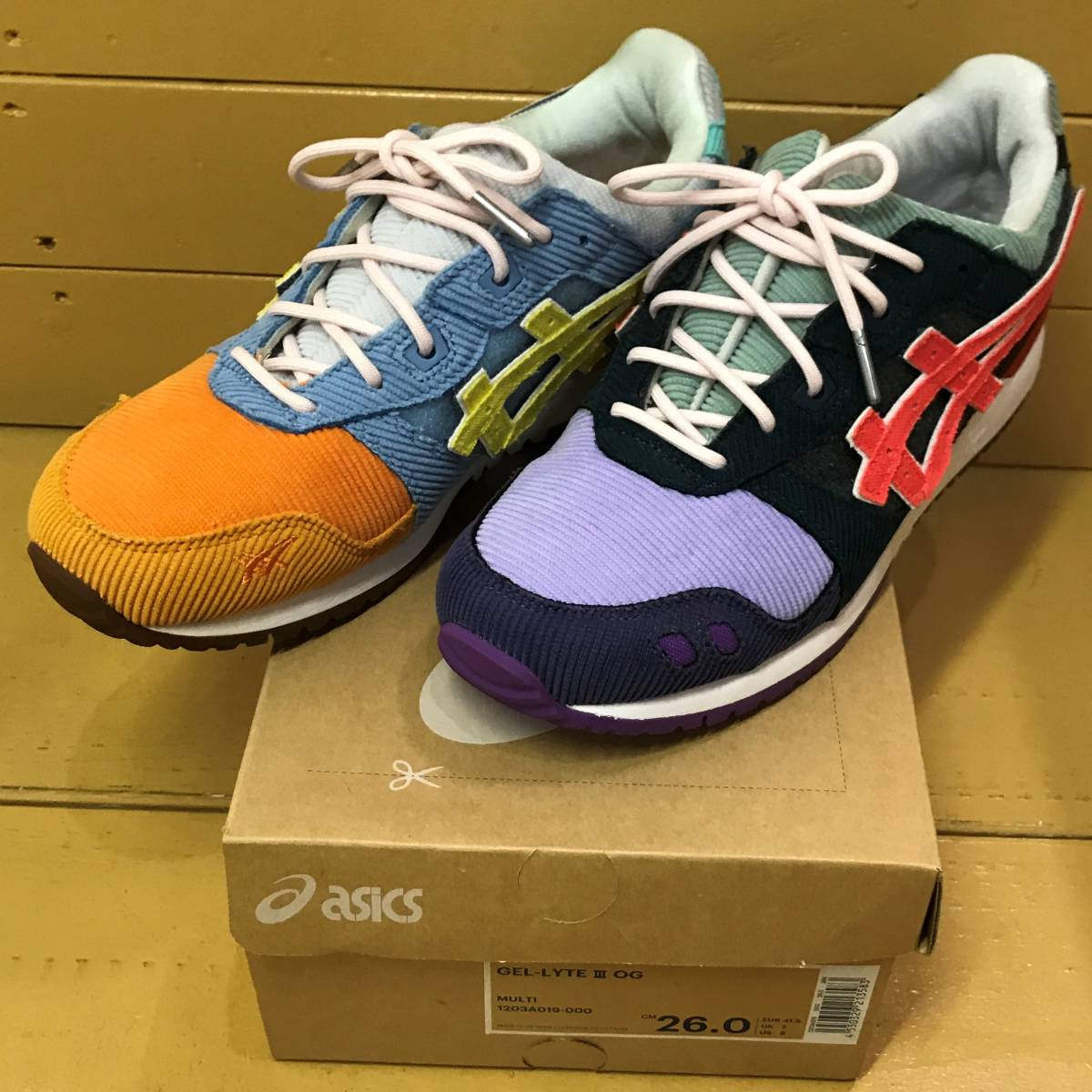 特売 F343[スニーカー] ASICS GEL-LYTE 3 OG アシックス ゲルライト 3