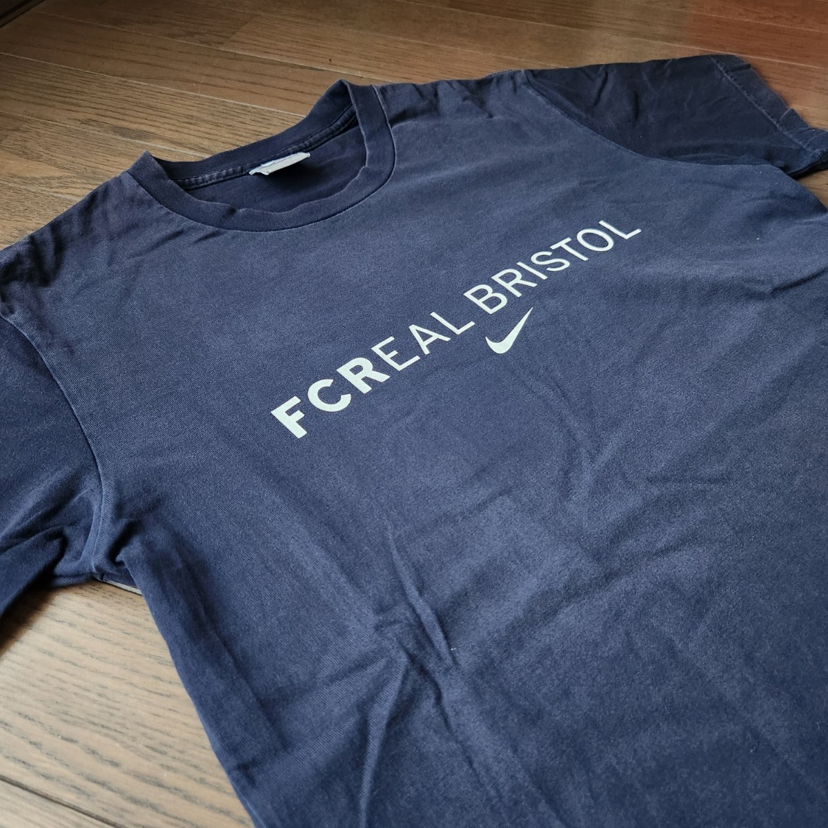 NIKE×F C REAL BRISTOL 半袖Tシャツ サイズM ネイビー紺 FCRB エフシー