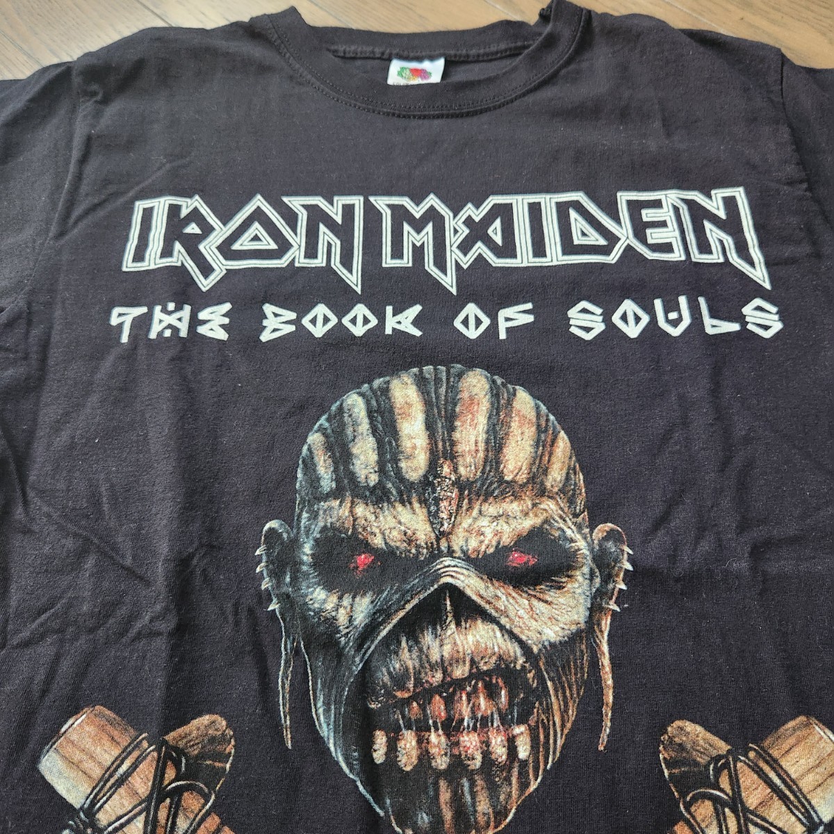 IRON MAIDEN 「THE BOOK OF SOULS」アルバムアートワークTシャツ IRON MAIDEN 「THE BOOK OF SOULS」アルバムアートワークTシャツ