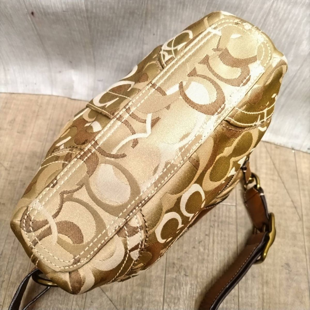 W COACH コーチ オプティックシグネチャーダッフル