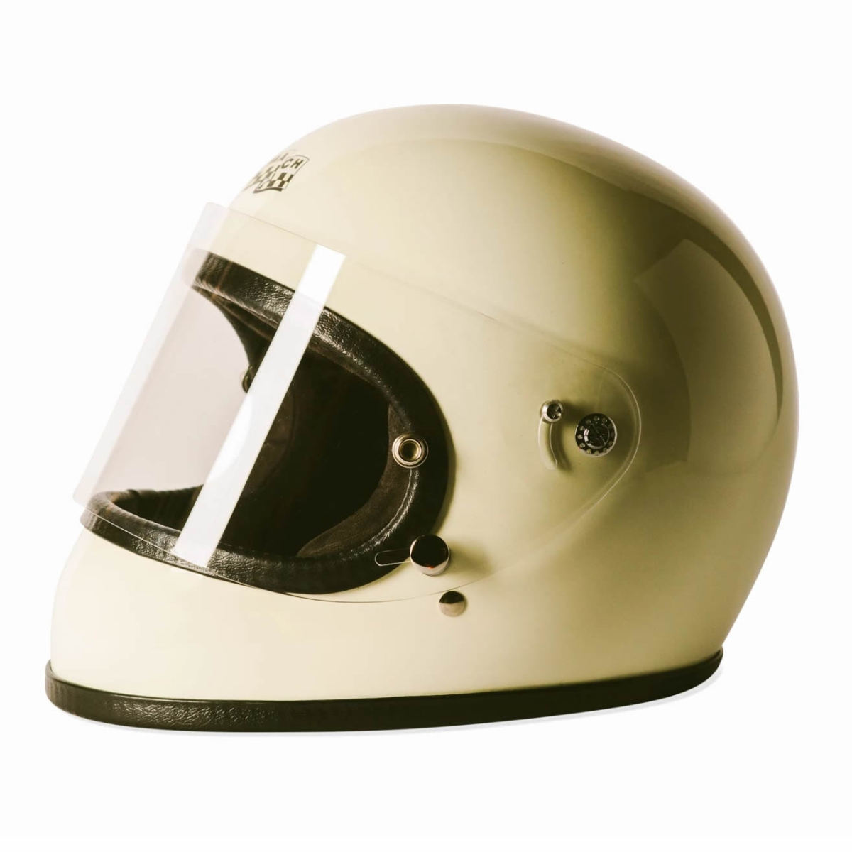 McHAL Enterprises[APOLLO] ivory size :M (DOT standard mak hole Mac hole Vintage full-face 