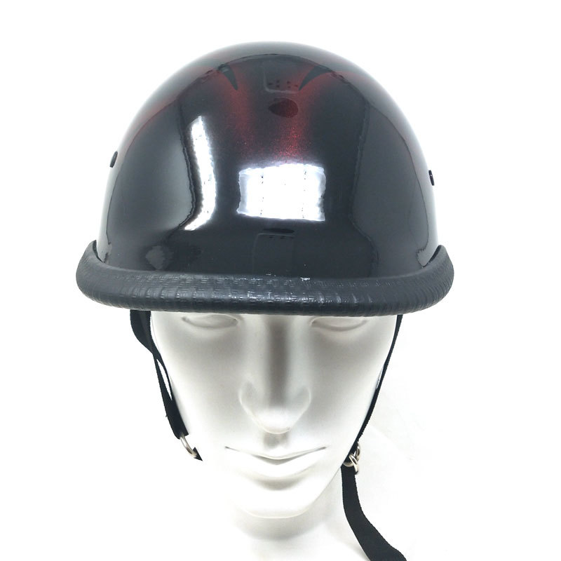 [ size XL] equipment ornament for half helmet ( jockey ) FLAME-CANDY REDf Ray m red 