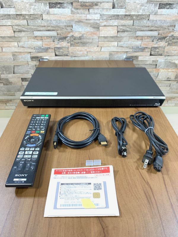 高知インター店】 8638 動作品 SONY 500GB BDZ-EW500 ブルーレイ