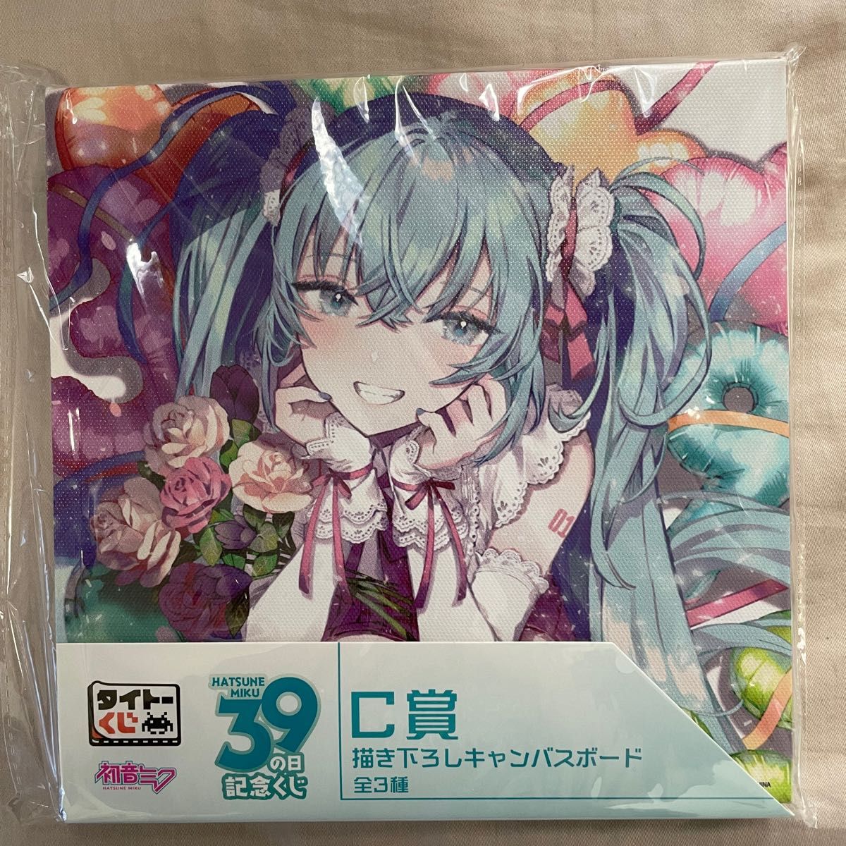 初音ミク ミク 初音 ボカロ VOCALOID ボーカロイド ミクの日 ミクくじ 39 39くじ イラストボード C賞