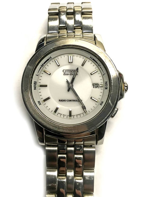 CITIZEN シチズン Eco-Drive A412-T002595 中古 ジャンク_画像1