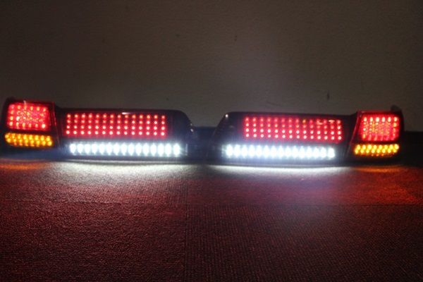 JZX100 GX100 マーク２　後期　４灯　ＬＥＤテール　インナーブラック_画像3