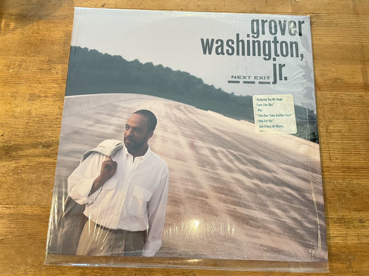 GROVER WASHINGTON, JR. NEXT EXIT LP US ORIGINAL PRESS!! RARE 90'S FUSION_画像1