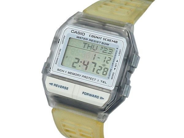 ◆ミウラ◆ カシオ CASIO データバンク COGNIT SCHEMA モアイ DB-81ST 電池交換済