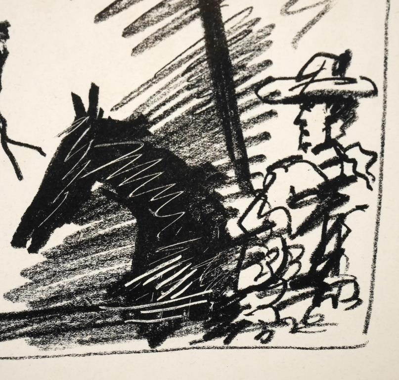 パブロ・ピカソ「闘牛士Ⅱ」リトグラフ 特別額装品 / Pablo Picasso
