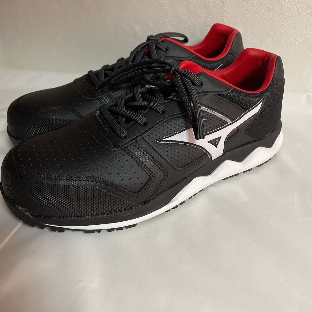 超安い 25.5cm安全靴 HW11L 靴紐タイプ ブラック×ホワイト ALMIGHTY F1GA200009 MIZUNO 25.5cm 超安い 25.5cm安全靴 HW11L 靴紐タイプ ブラック×ホワイト ALMIGHTY F1GA200009 MIZUNO 25.5cm