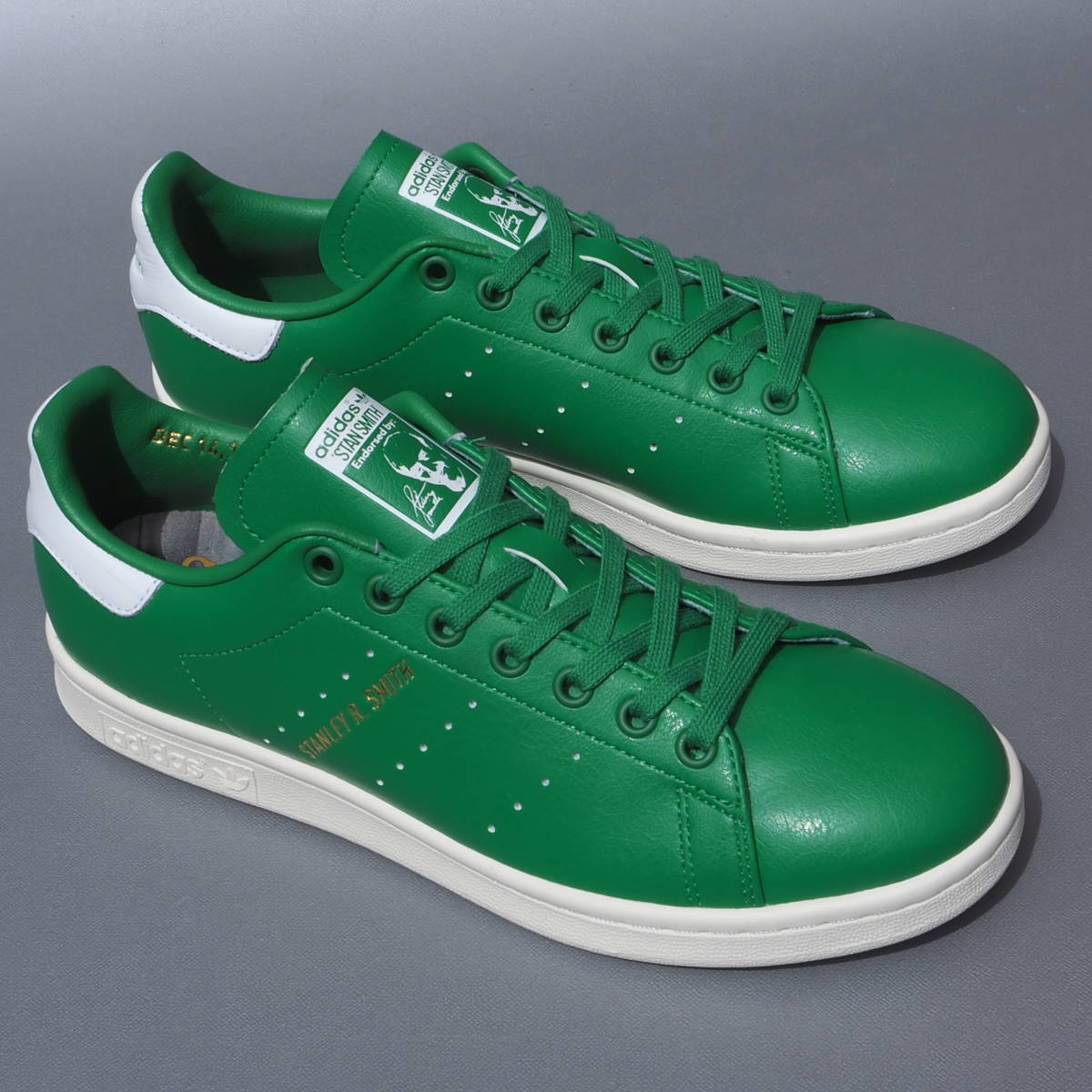 デッド！新品！ US 8 / 26cm 限定 21年 adidas Originals STAN SMITH スタンスミス 緑 グリーン GW0582_画像1