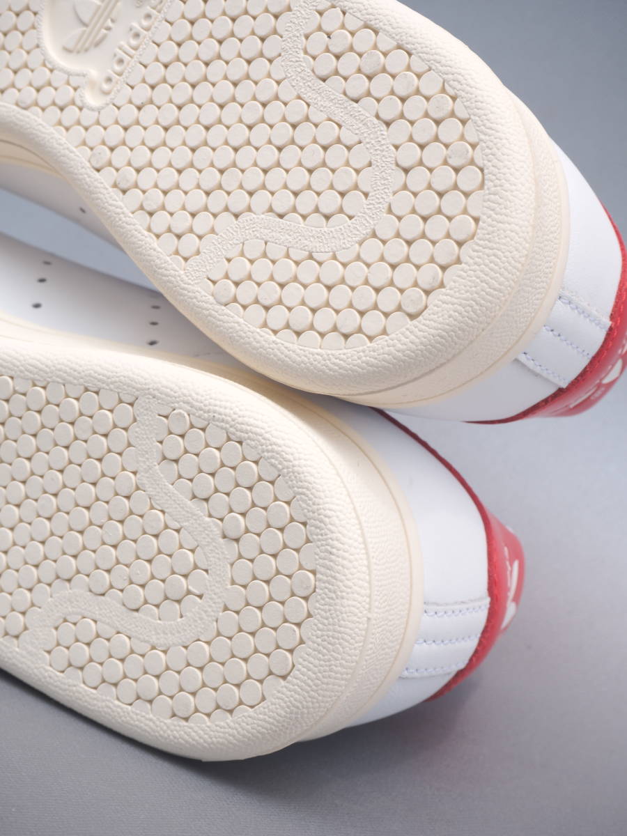 デッド!! 26cm 新品 バレンタイン 限定 2019年製 adidas スタンスミス 白ｘ赤 レザー STANSMITH STAN SMITH 天然皮革_画像7