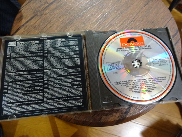 ジェームズ・ブラウン★The CD Of JB(ベスト）★CD_画像2