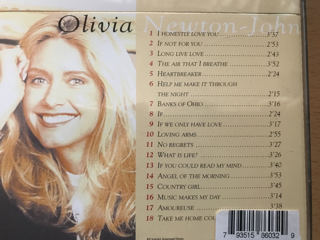 ★☆ Olivia Newton-John 『Her Greatest Hits』☆★_画像2