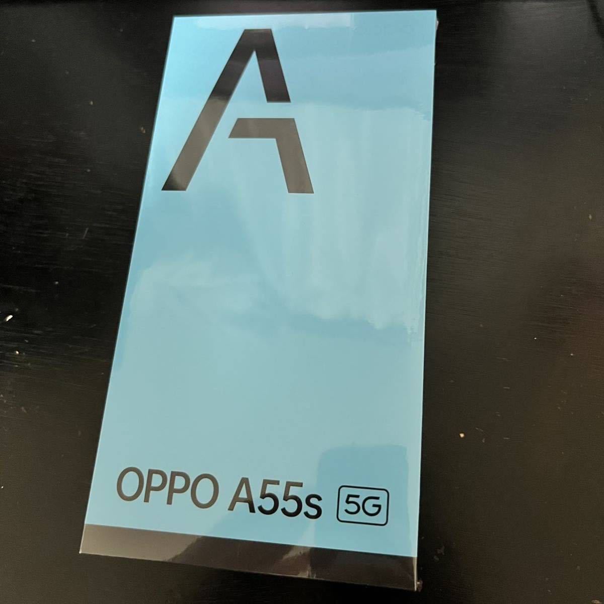 新品未開封】OPPO A55s 5G SIMフリー64GB グリーン6.5インチグリーン