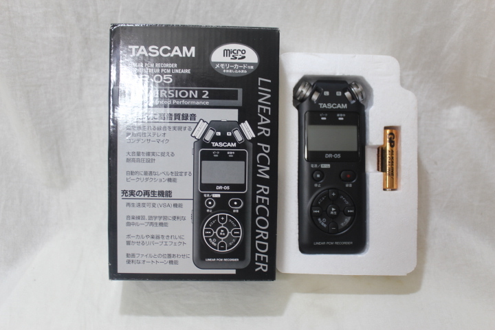 ＴＡＳＣＡＭ　リニアＰＣＭレコーダー　タスコム　　検）ボイスレコーダー、イベント録音、探偵_画像1