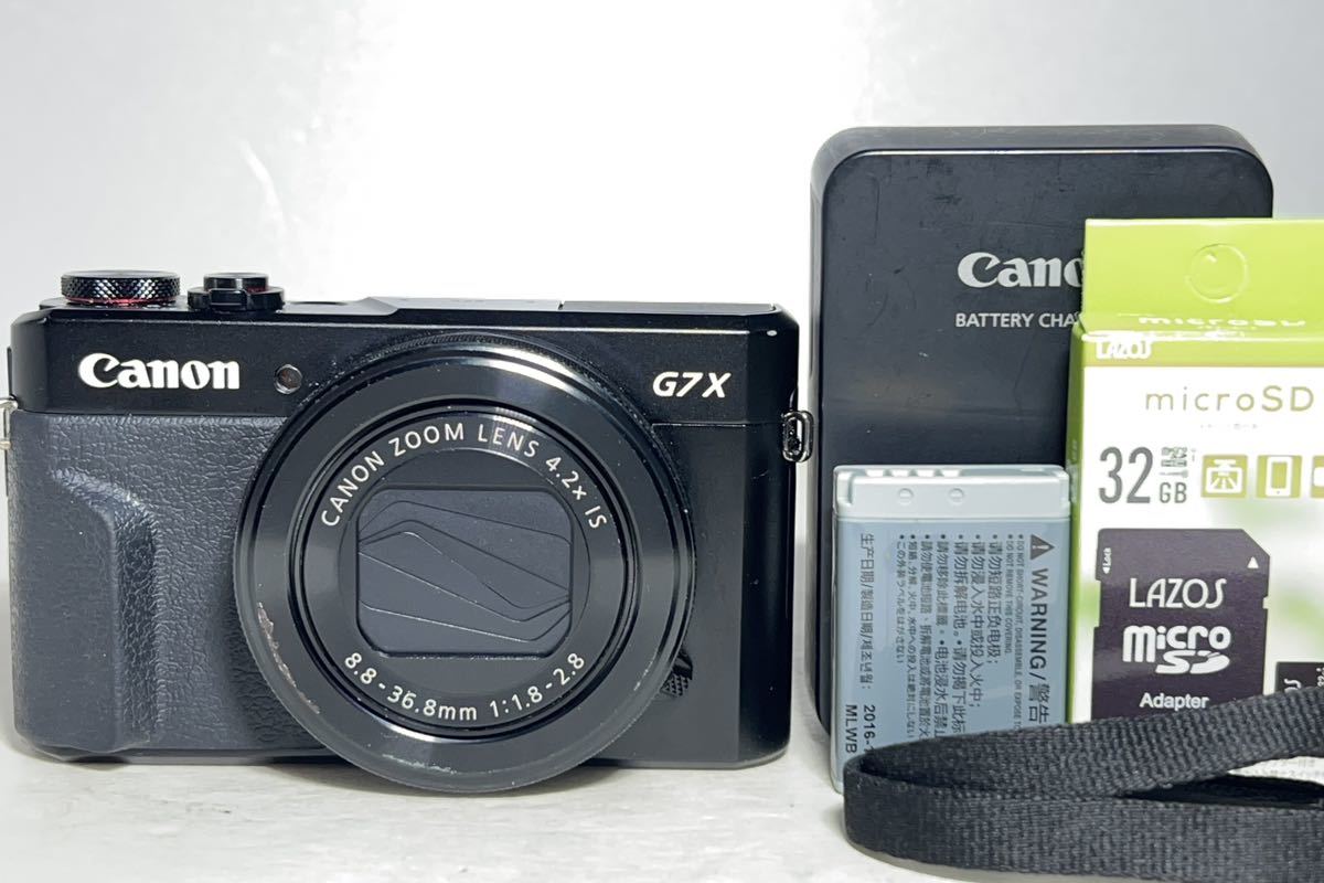 ◇美品◇Canon キャノンPowerShot G7X Mark II コンパクトデジタル