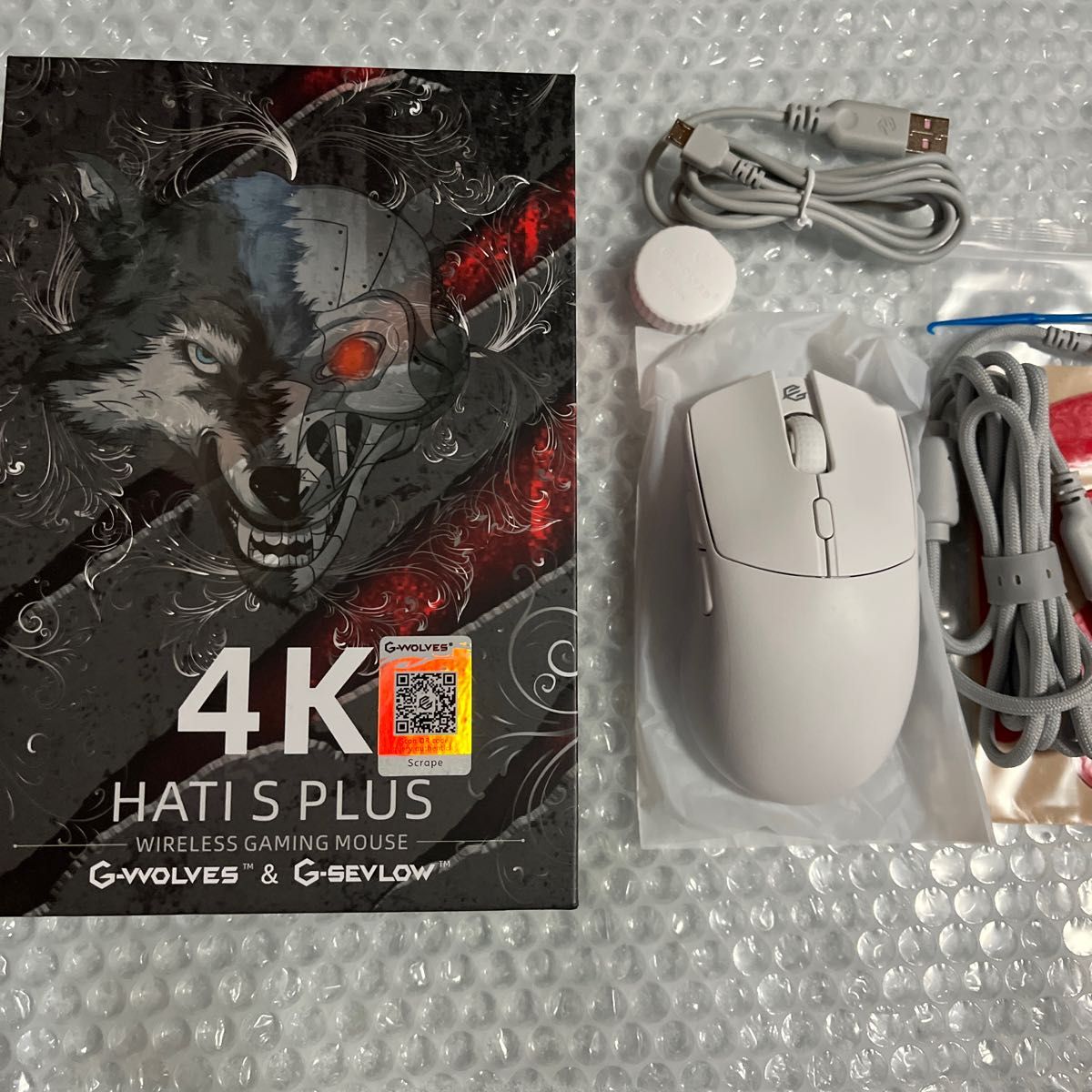 G-wolves HTS plus 4k ワイヤレスゲーミングマウス Hati-S HT-S