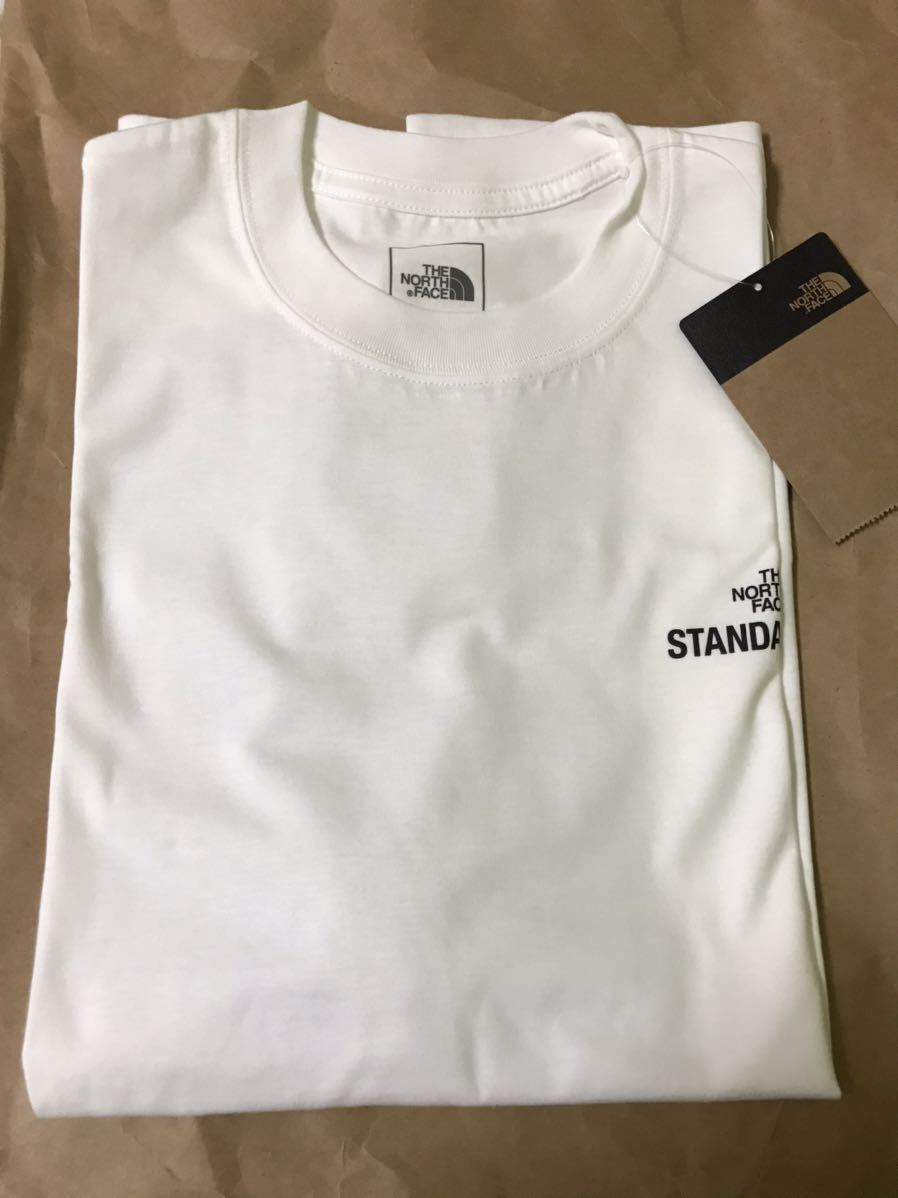 2020 新作 TNF STANDARD THE NORTH FACE S/S Square Logo STANDARD Tee W XL ノースフェイス スクエアロゴ Tシャツ スタンダードロゴ Teeの画像1