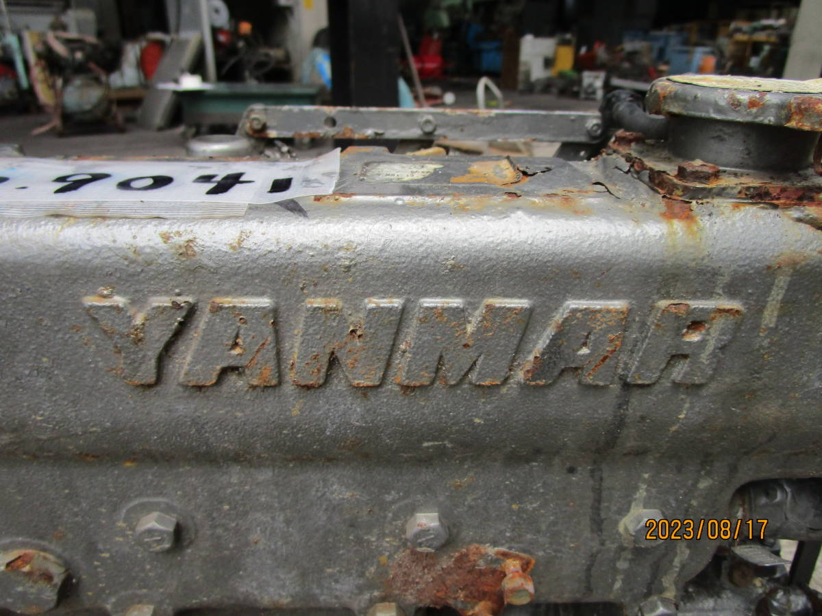 油谷 №9041 ヤンマー 3HMZ ディーゼルエンジン 連続定格出力10 油谷 №9041 ヤンマー 3HMZ ディーゼルエンジン 連続定格出力10