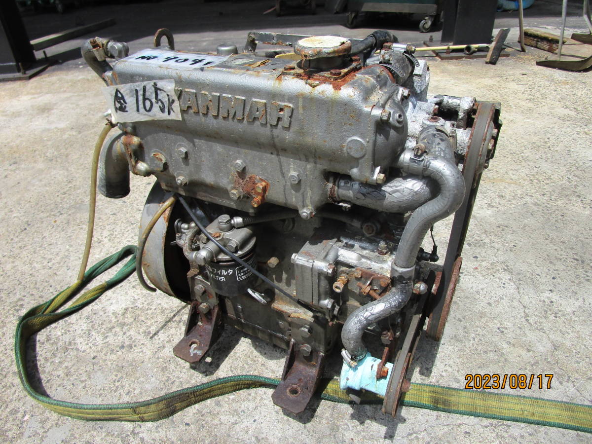 油谷 №9041 ヤンマー 3HMZ ディーゼルエンジン 連続定格出力10 油谷 №9041 ヤンマー 3HMZ ディーゼルエンジン 連続定格出力10