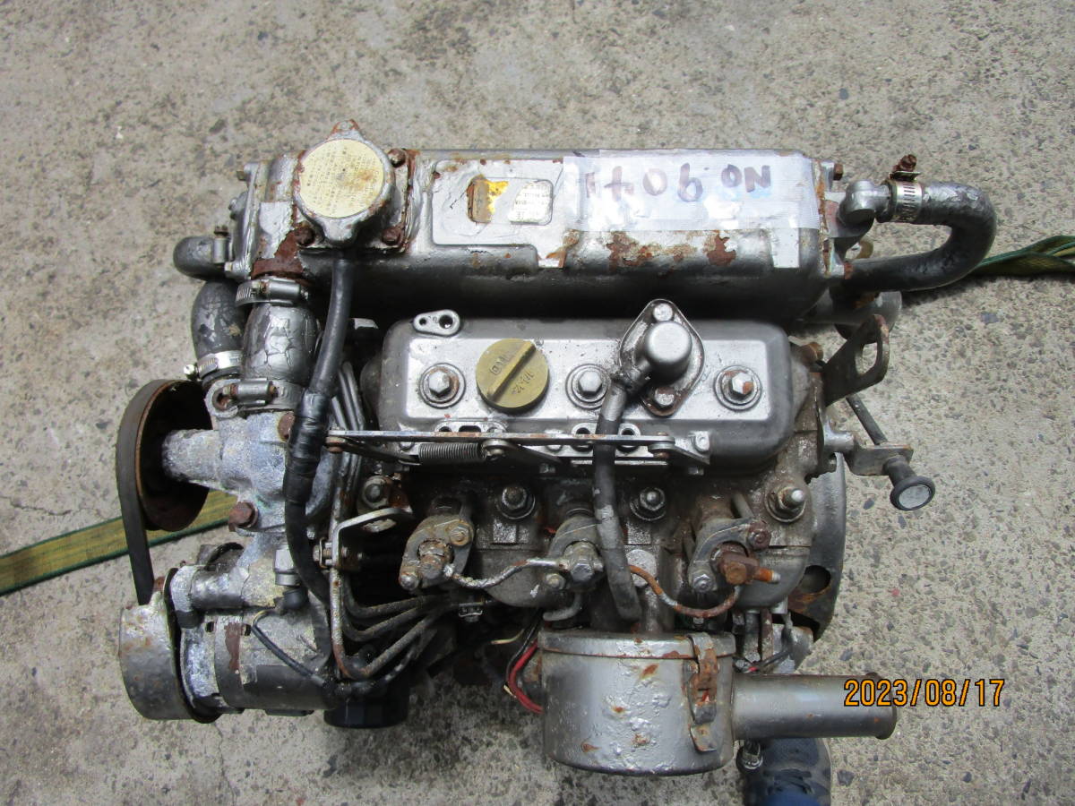 油谷 №9041 ヤンマー 3HMZ ディーゼルエンジン 連続定格出力10 油谷 №9041 ヤンマー 3HMZ ディーゼルエンジン 連続定格出力10