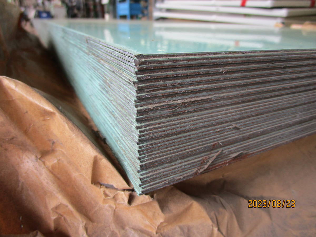  oil .N3178 iron plate 3030.×920. thickness 1.6. height enduring meal plating steel sheet garuba steel sheet 36 pieces set new goods unused shortage of stock board processing for wall material roofing material cosmetics steel sheet 