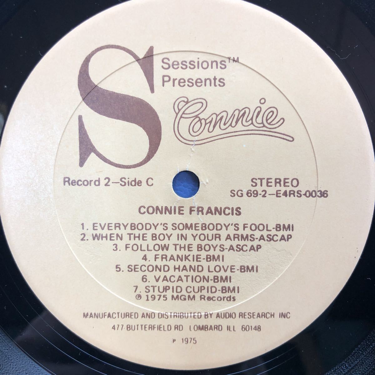 二枚組 コニー・フランシス Connie Francis CONNIE シュリンク付 2LP レコード 5点以上落札で送料無料Q_画像5