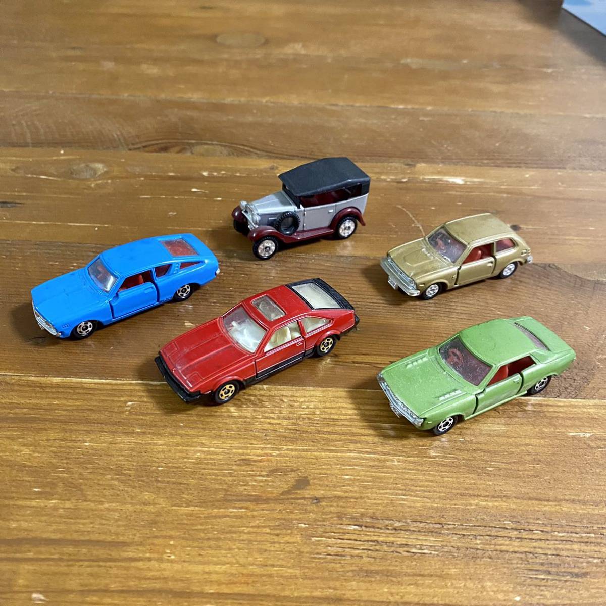 希少 当時もの トミカ セリカ 2台 DATSUN 1号車 サニー シビック 1974