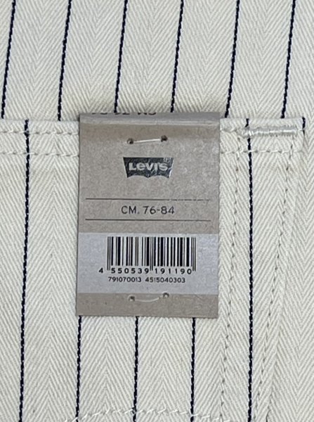 保管品 Levi's リーバイス 79107 0013 ヘリンボーン オーバーオール サロペット / ヴィンテージ クラシック_画像8