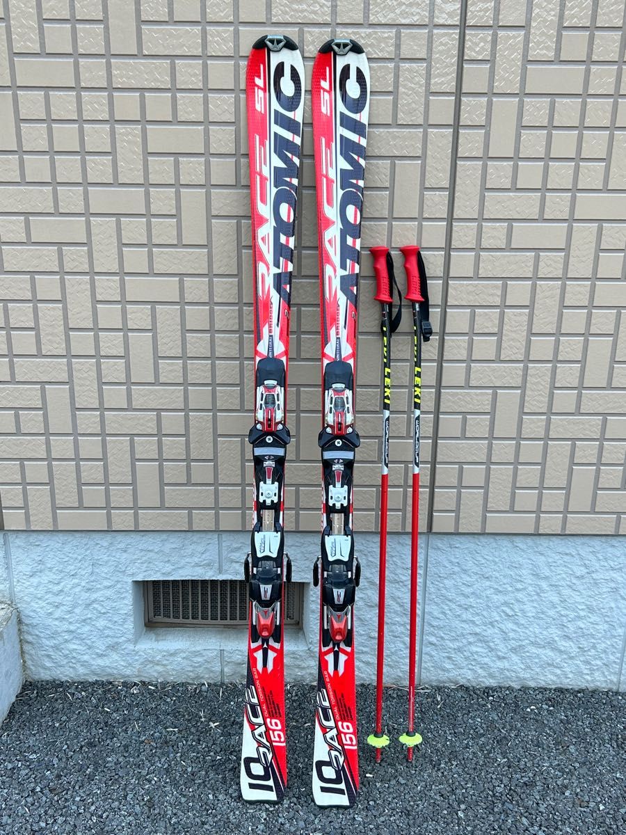 ATOMIC スキー板 SL 156cm LEKI ストックセット 中古|Yahoo ATOMIC スキー板 SL 156cm LEKI ストックセット 中古|Yahoo
