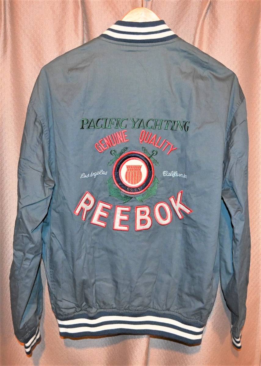 2022年新作 REEBOK 【80s,90s,vintage】 M ジャケット ジャンパー 1981 YACHTING PACIFIC MARINE (リーボック) XLサイズ以上 2022年新作 REEBOK 【80s,90s,vintage】 M ジャケット ジャンパー 1981 YACHTING PACIFIC MARINE (リーボック) XLサイズ以上