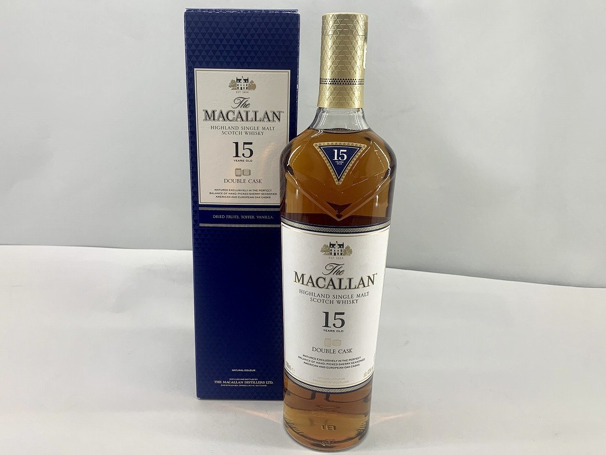 The MACALLAN ザ・マッカラン 年 ダブルカスク ウイスキー