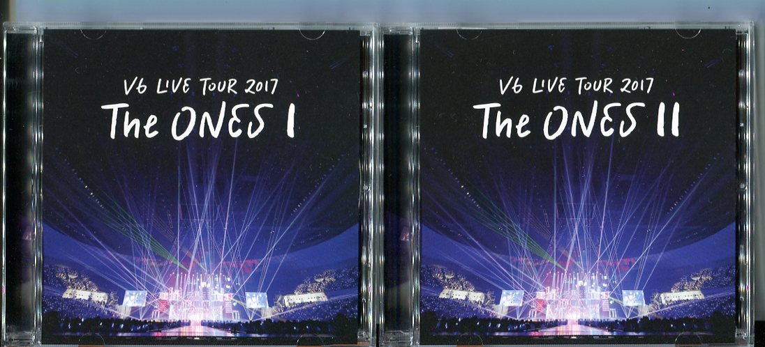 #4745 レンタル落CD V6 LIVE TOUR 2017 The ONES Ⅰ+Ⅱ ライブCD ２本セット_画像1