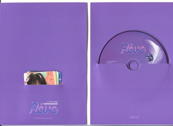 #4869 中古CD KIM WOO SEOK キム・ウソク 3RD DESIRE Reve （Bibbidi） ※韓国版 予約特典ポスターは付いておりません_画像4