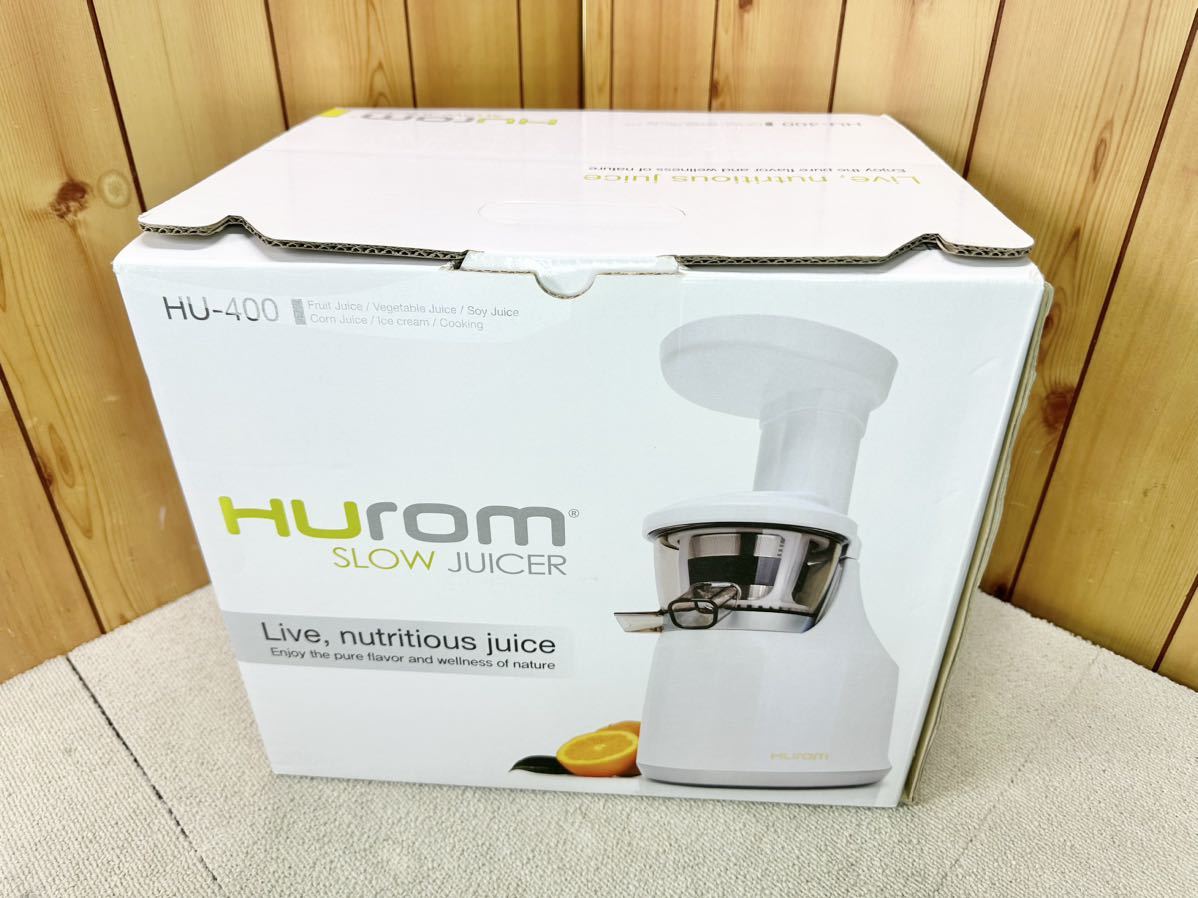 未使用 HUROM ヒューロム HU-400 スロージューサー｜PayPayフリマ