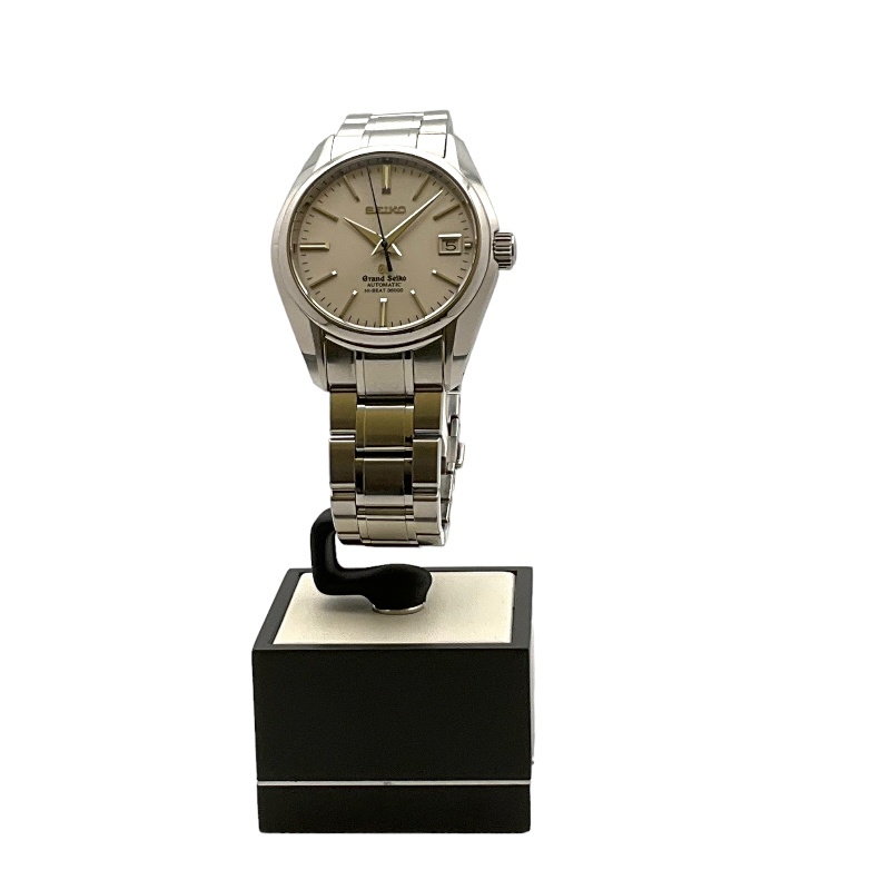 セイコー SEIKO Grand Seiko メカニカルハイビート 36000 SBGH001 シルバー ステンレススチール 腕時計 メンズ 中古の画像6