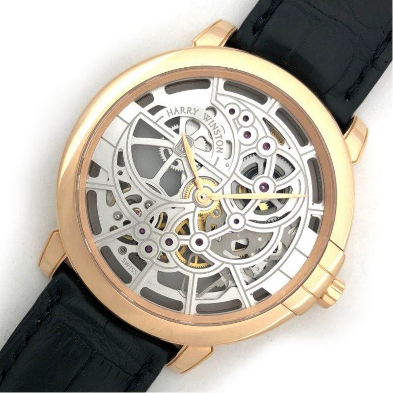 ハリーウィンストン HARRY WINSTON ミッドナイト スケルトン