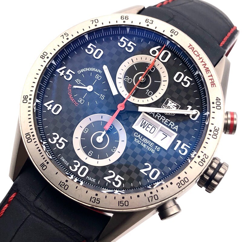 本命ギフト タグ・ホイヤー TAG 中古 メンズ 腕時計 チタン CV2A80