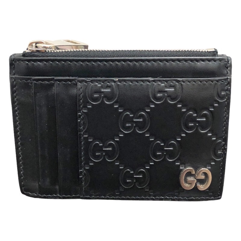 満点の 597560 カードケース GUCCI グッチ レザー 中古 ユニセックス