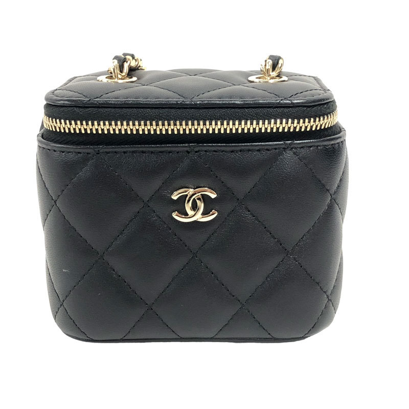 メーカー包装済】 CHANEL シャネル スモールバニティバッグ 中古