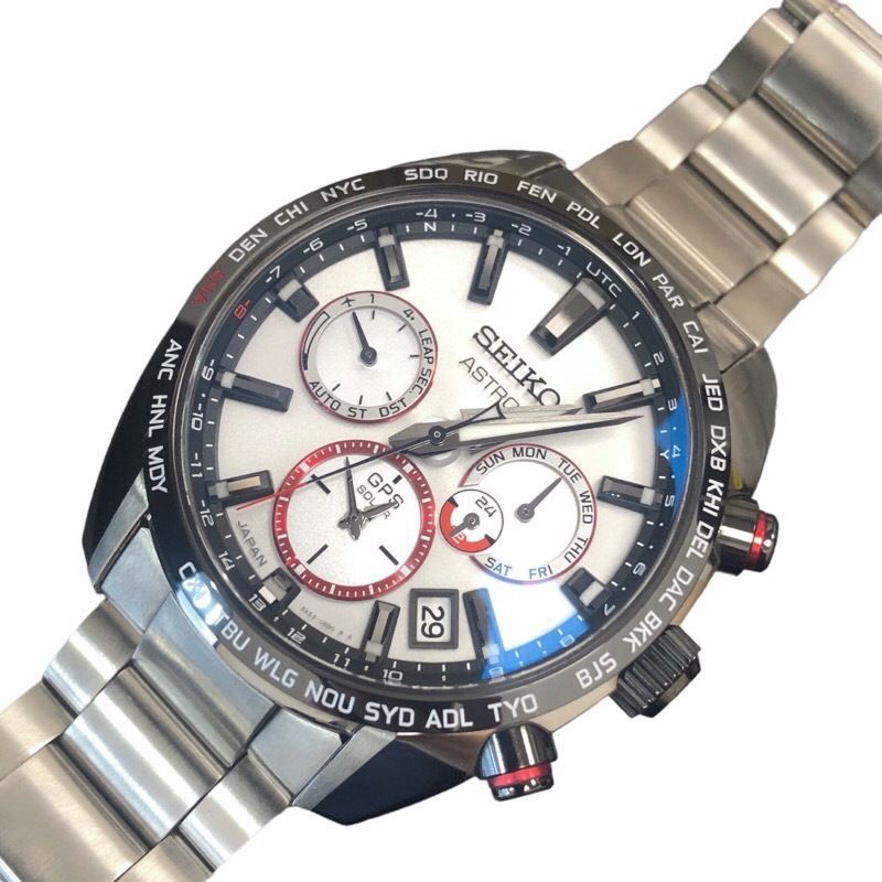 セイコー SEIKO アストロンGPS 大谷翔平 2020モデル SBXC081 ステンレススチール セラミック 腕時計 メンズ 中古