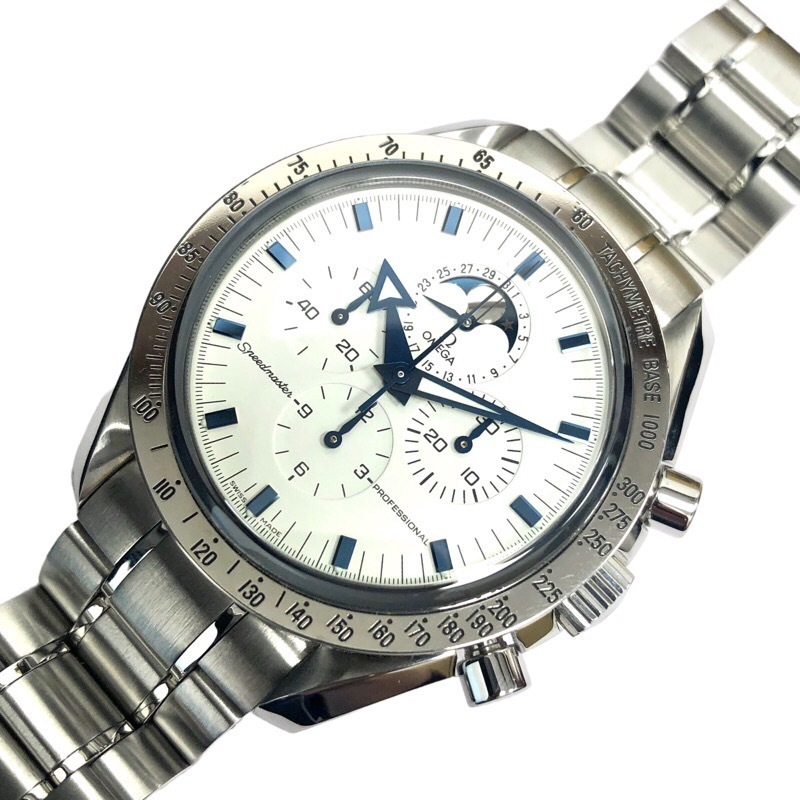 人気大割引 オメガ OMEGA 中古 メンズ 腕時計 ステンレススチール 3575.20.00 ムーンフェイズ プロフェッショナル スピードマスター プロフェッショナル